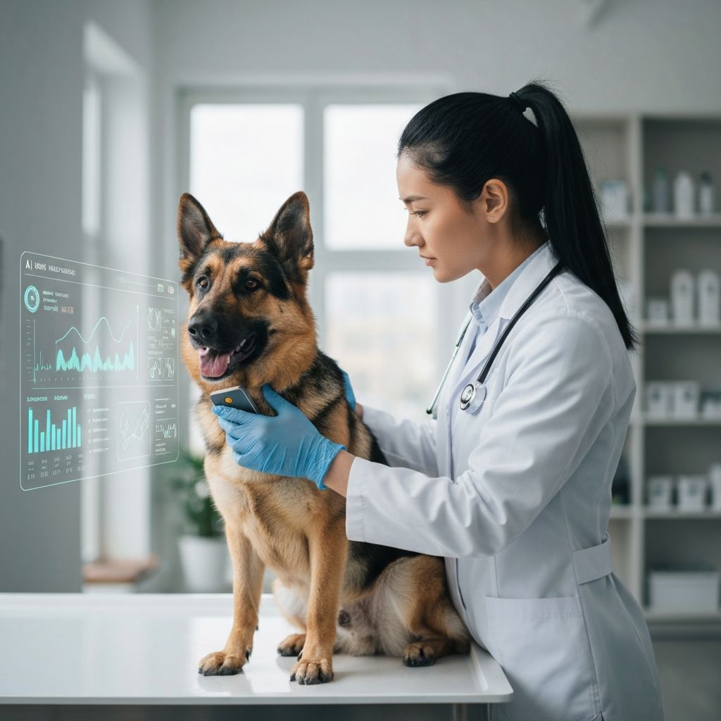AI-powered veterinary diagnosis interface